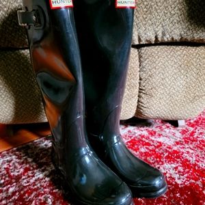 Black Hunter Boots